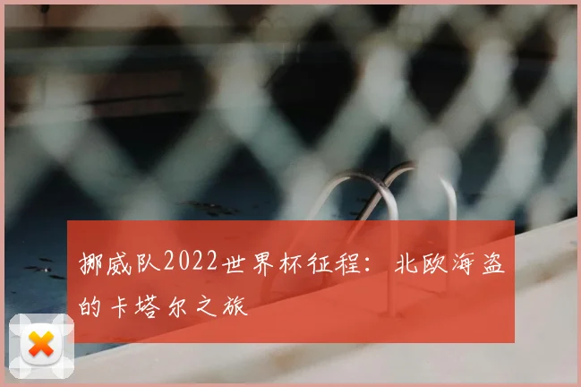 挪威队2022世界杯征程:北欧海盗的卡塔尔之旅